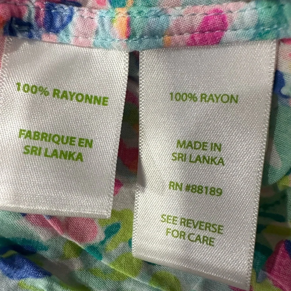 Lilly Pulitzer Multicolor Patterned Top - Picture 7 of 8